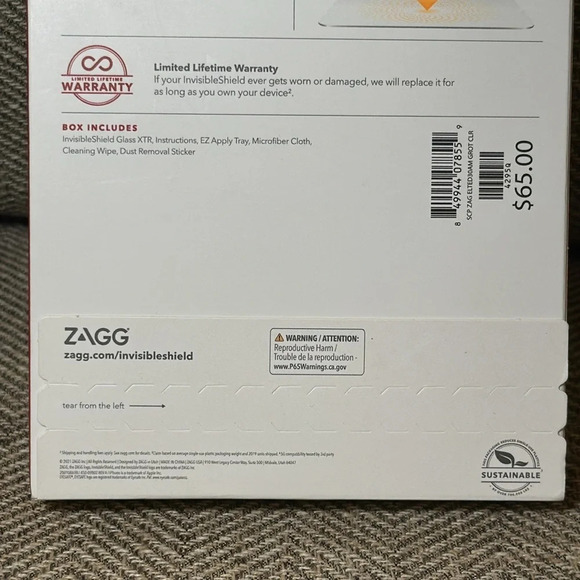NWT Zagg Invisible Shield Glass XTR iPhone 13 Pro Max Screen Protector $65 MSRP - Picture 7 of 8